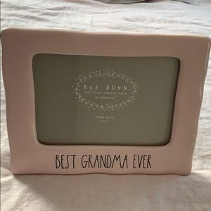 NWOT RAE DUNN Best Grandma Ever Frame in Baby Pink